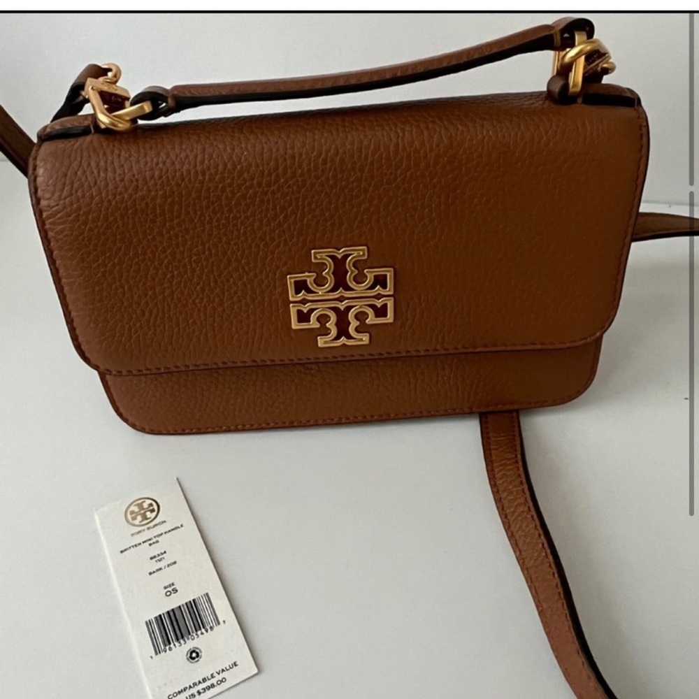 Tory Burch Britten Mini Top Handle Crossbody